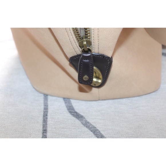 Tommy Bahama Paradise Island Hopper Weekender Duffel Bag Canvas Leather - Picture 6 of 6